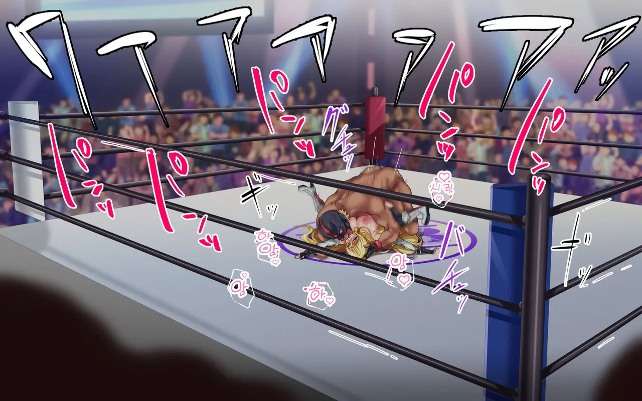 Kanzen Haiboku -WrestleDown- Muhai No Bijyo Wrestler Ga Wana Ni Hamari Ring-Jou De Youshanaku Nando Mo Okasareru!! | 완전 패배 -WrestleDown- 무패의 미녀 레슬러가 덫에 빠져 링 위에서 몇 번이고 무참히 범해진다!!